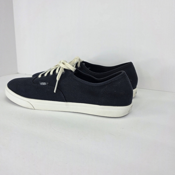 Vans Unisex Authentic Lo Pro Almond Toe Lace Up Sneakers Canvas Size W 10.5 M 9 - Picture 3 of 12